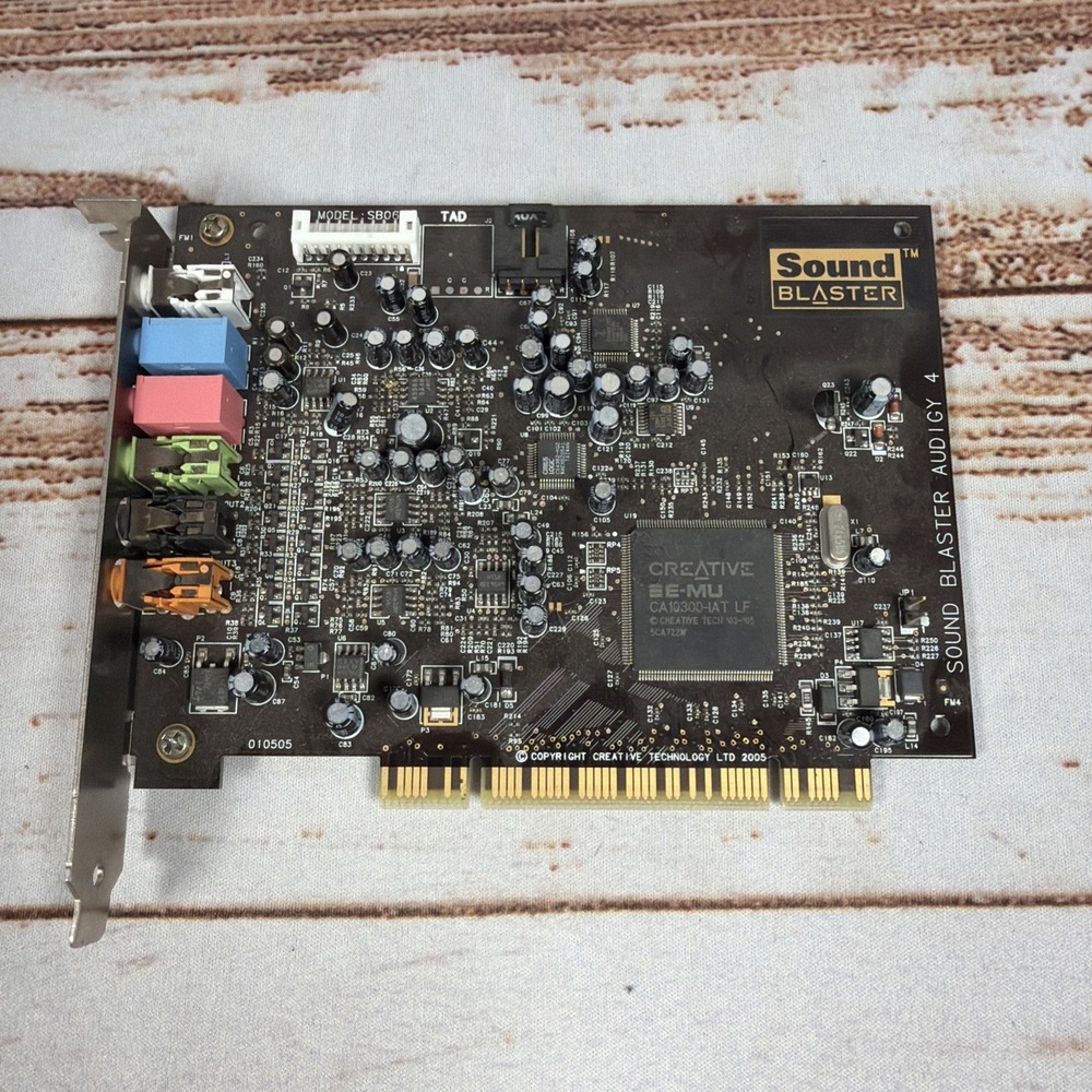 Creative Sound Blaster Audigy 4 7.1 Channel PCI Audio Card SB0610 Tested